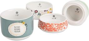 img 2 attached to 🏺 Pavilion Gift Company Multi Measuring Cup Set: Practical and Stylish