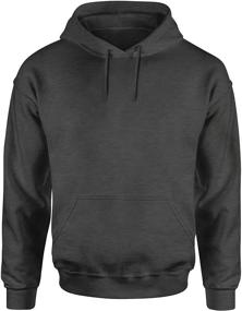 img 2 attached to 👕 Mens Maroon Hoodie Pullover Sweatshirts - Ideal Men's Active Wear