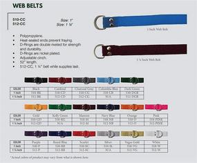 img 1 attached to 🏈 Adams Sports USA Football Width Boys' Accessories and Belts: Quality Gear for Youth Athletes