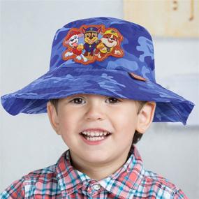 img 3 attached to 🧢 Stay Cool and Protected with Nickelodeon Kids Bucket Hat: Paw Patrol Toddler Baseball Cap & Baby Sunhat, UPF 50+ UV Sun Protection Boonie