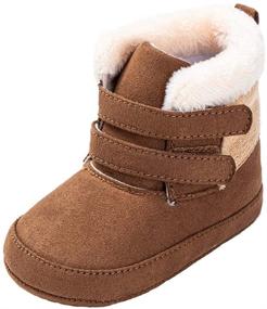 img 4 attached to Enteer Baby Boys Winter Boots Boys' Shoes
