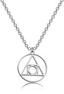 🔒 unlock the mystical: cenwa hermetic seal of light symbol alchemy jewelry logo