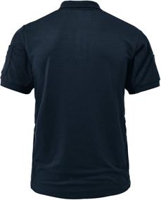 img 3 attached to TBMPOY Military Tactical Outdoor Collared Men's Clothing in Shirts