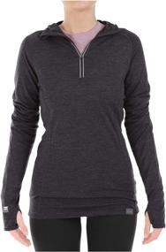 img 1 attached to MERIWOOL Womens Lightweight Thermal Charcoal