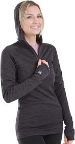 img 3 attached to MERIWOOL Womens Lightweight Thermal Charcoal