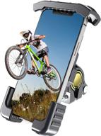 🚲 bike phone mount: anti-shake motorcycle holder | 360° rotatable for iphone 12, galaxy s21, and more 4.7"-6.8" cellphones logo