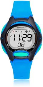 img 2 attached to Waterproof Multi-Functional Kids Digital Watch for Girls and Boys with Alarm and Stopwatch