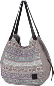 img 4 attached to ArcEnCiel Womens Cotton Handbag Shoulder Women's Handbags & Wallets