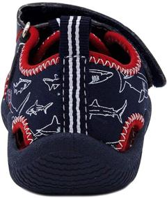 img 1 attached to 👟 Nautica Protective Closed Toe Girls Neon Multi 3 Girls' Shoes: Stylish Footwear with Advanced Safety Features