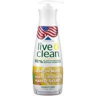 lemon mint liquid hand soap 🍋 by live clean - 11.3 fl oz logo