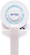 📝 efficiently organize with motex embossing label maker, label writer -e-101 (white) logo