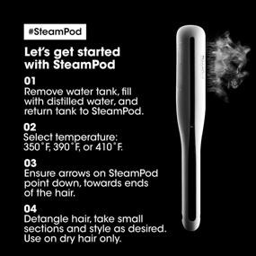 img 1 attached to 💨 L'Oreal Professionnel Steampod: Паровой выпрямитель для волос, утюжок и профессиональный стайлер.