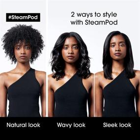 img 3 attached to 💨 L'Oreal Professionnel Steampod: Паровой выпрямитель для волос, утюжок и профессиональный стайлер.