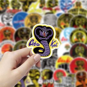img 2 attached to 50 Pcs Cobra Stickers For Waterbottles Laptop Phone Skateboard Hydroflasks