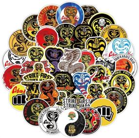 img 4 attached to 50 Pcs Cobra Stickers For Waterbottles Laptop Phone Skateboard Hydroflasks