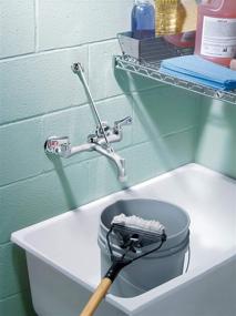 img 3 attached to 💧 Moen 8230 Commercial M-DURA Two-Handle Service Sink Faucet with Vacuum Breaker, Chrome Finish