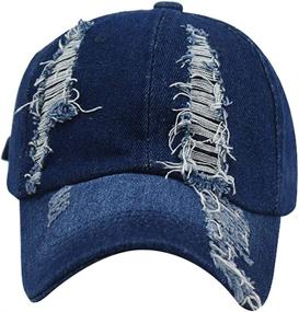 img 3 attached to Kangqifen Distressed Baseball Trucker Adjustable Outdoor Recreation for Outdoor Clothing