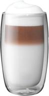 zwilling j.a. henckels sorrento latte glass - 2-piece set, 5 pound logo