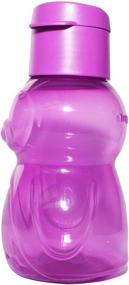 img 2 attached to Tupperware Eco Sports Water Bottle for Kids - 12oz Purple Penguin Design