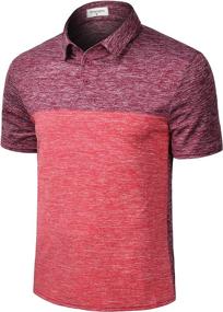 img 4 attached to 👕 Stay Cool and Dry with Derminpro Sleeve Moisture Wicking Lightweight Men's Shirts