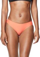 speedo women's crêora highclo hipster swimsuit bikini bottom logo