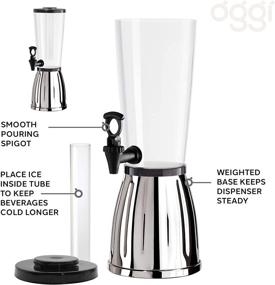 img 1 attached to Oggi 7449 0 7449 Beverage Dispenser: Convenient and Stylish Solution for Drinks