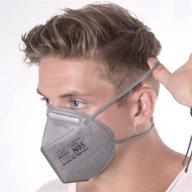 🔒 n95 respirator protection against airborne contaminants - aidway logo