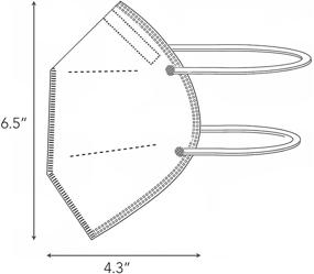 img 1 attached to 🔒 N95 Respirator Protection Against Airborne Contaminants - Aidway