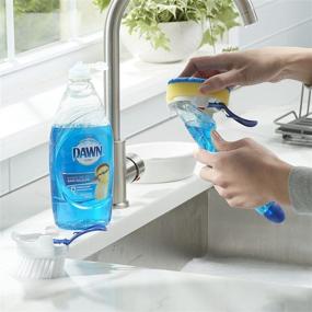 img 1 attached to 🧼 Dawn No-Drip Fillable Dishwand Non-Scratch: Convenient and Transparent Cleaning Tool