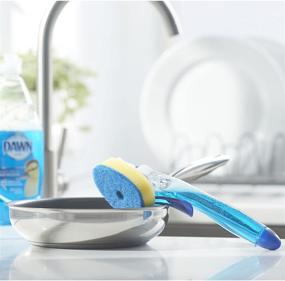 img 2 attached to 🧼 Dawn No-Drip Fillable Dishwand Non-Scratch: Convenient and Transparent Cleaning Tool