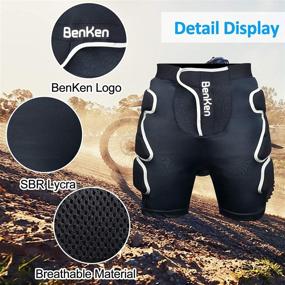 img 3 attached to BenKen Protective Snowboard Underwear Tailbone Sports & Fitness