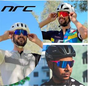 img 3 attached to 🕶️ NRC Cycling Glasses Sunglasses: The Ultimate Eyewear for MTB, Beach, Fishing, and More, for Men and Women - Includes 3 Interchangeable Lenses