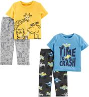 👕 long-lasting and comfy carters resistant polyester boys' clothing: browse sleepwear & robes collection logo