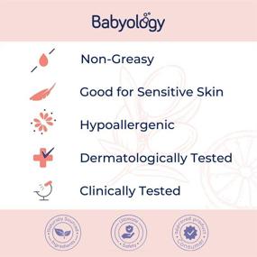 img 1 attached to 🌿 Babyology Organic Baby Lotion - 100% Edible Ingredients - The Safest All Natural Baby Moisturizer for Newborn Dry and Sensitive Skin - Non-Toxic - Eczema (Various Packs)