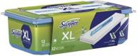 🧹 swiffer 74471 sweeper x-large wet mopping cloths, open window fresh scent, 12 folded sheets, pack logo