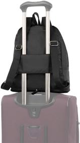 img 1 attached to Foldable Backpack by Travelpro Essentials - Optimal Travel Backpacks