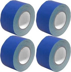 img 3 attached to 🎧 Seismic Audio - SeismicTape-Blue603-4Pack - Premium 4 Pack of 3 Inch Blue Gaffer's Tape - 60 Yards per Roll - Versatile and Reliable