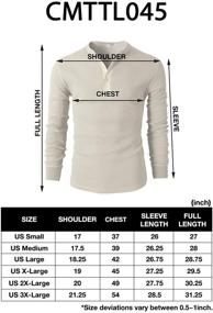 img 1 attached to 👕 Stay Fashionable & Warm with H2H Walden Blended Thermal CMTTL045 Men's Clothing and Shirts