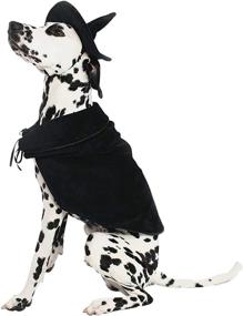 img 4 attached to 🐶 Halloween Witch Dog Costume Set: Midlee Cape and Hat