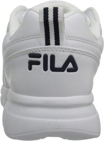 img 2 attached to Fila Leverage Training White Silver: 👟 Achieve Optimal Performance with This High-Performance Athletic Shoe