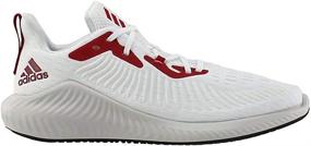 img 2 attached to Men's Adidas Alphabounce Silver Metallic Running Shoes and Athletic Gear