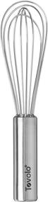 img 2 attached to 🥄 Tovolo 6" Mini Whisk: Sturdy Wire Kitchen Utensil for Effortless Whipping, Mixing, and Combining Batters