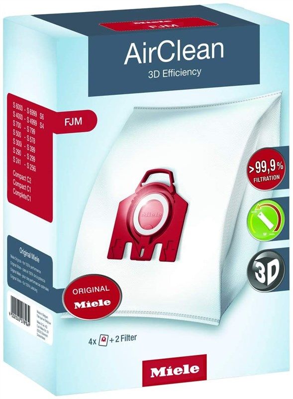 miele airclean efficiency dust filters logo