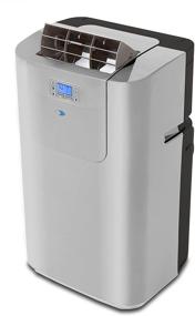 img 2 attached to 🌬️ Whynter Elite ARC-122DHP 12,000 BTU Dual Hose Portable Air Conditioner and Heater, Dehumidifier, Fan | Activated Carbon Filter | Autopump | Storage Bag | Up to 400 sq ft | Multi-Function