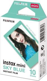 img 1 attached to 🌸 Fujifilm Instax Mini Pink Lemonade Film - 10 Shots + Fujifilm Instax Mini Sky Blue Film - 10 Shots