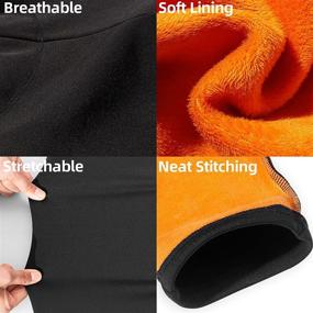 img 1 attached to 🔥 Heated Pants Thermal Underwear for Men - Electric USB Heating Base Layer Fleece Lined for Indoor Outdoor (Battery-Free)