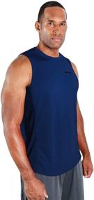 img 1 attached to Men's Sleeveless Dri Fit Gym Workout Tank Top - 3 Pack Muscle Shirts - DEVOPS