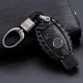 img 2 attached to Royalfox Silicone Keyless Mercedes Benz Keychain