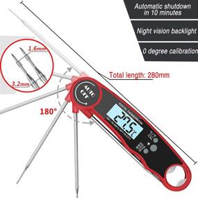 img 2 attached to ETHMEAS Digital Instant Thermometer Bottle