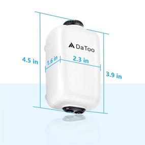 img 3 attached to 🐠 DaToo Aquarium Air Pump: Silent and Adjustable 3 Watt Oxygen Pump with 2 Outlets for Fish Tank - High Energy Efficiency and 1-Year Warranty